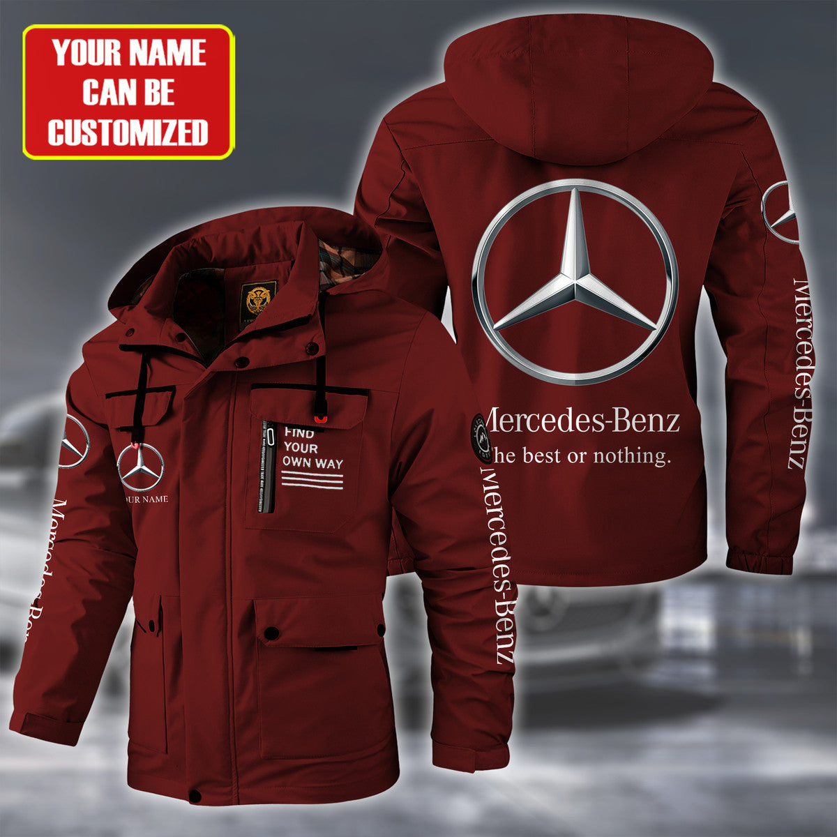 Merc Windbreaker Hooded Jacket P110906