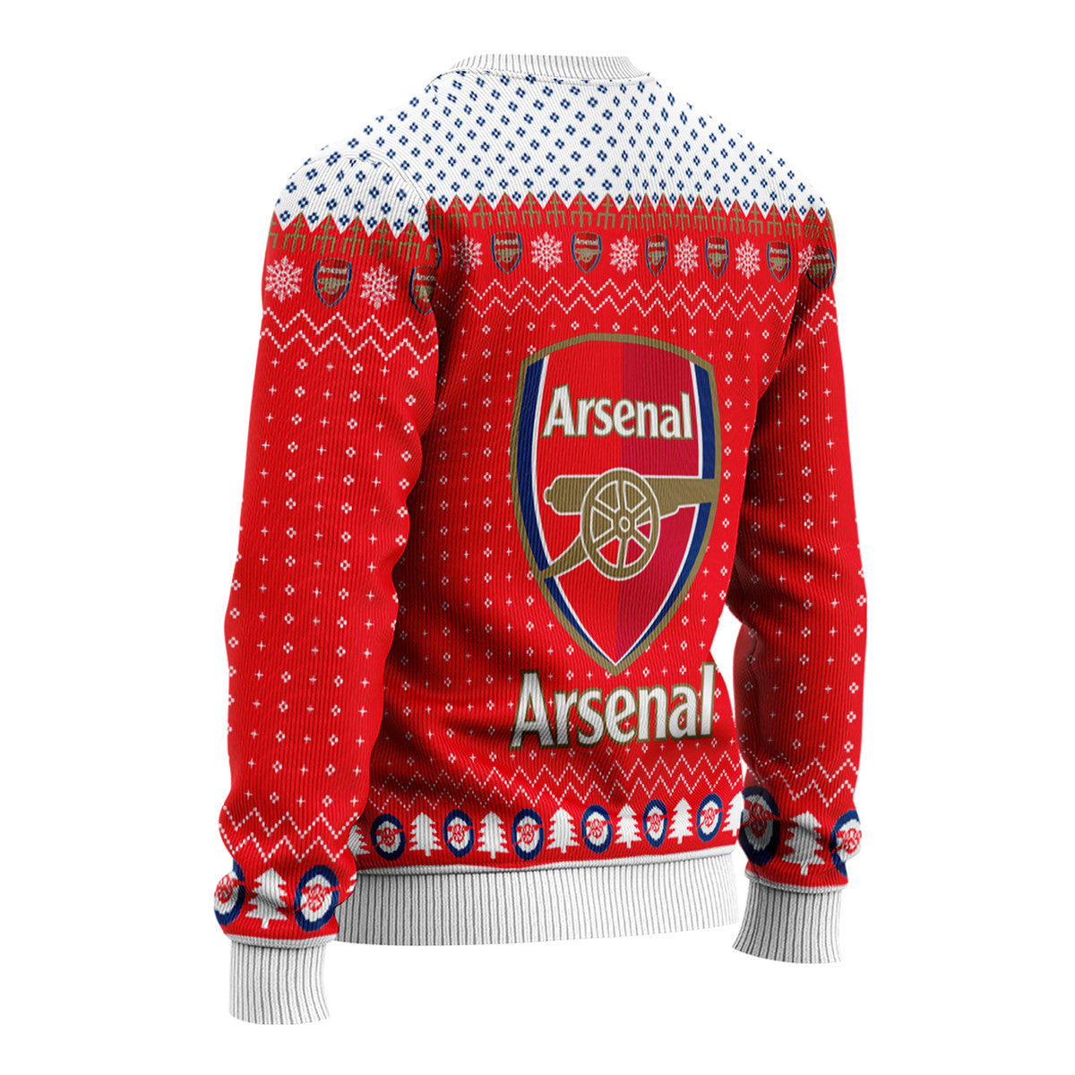 Arsenal S2 Ugly Christmas Sweater , Unisex Wool Sweater S071003