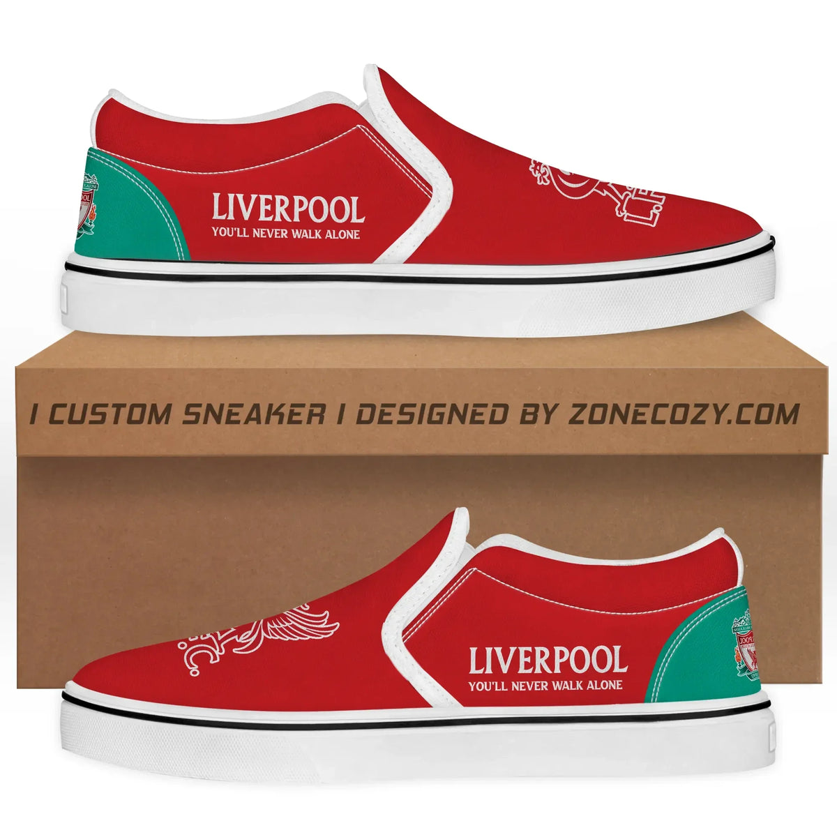 Liverpool 3D Slip On Sneaker S151102