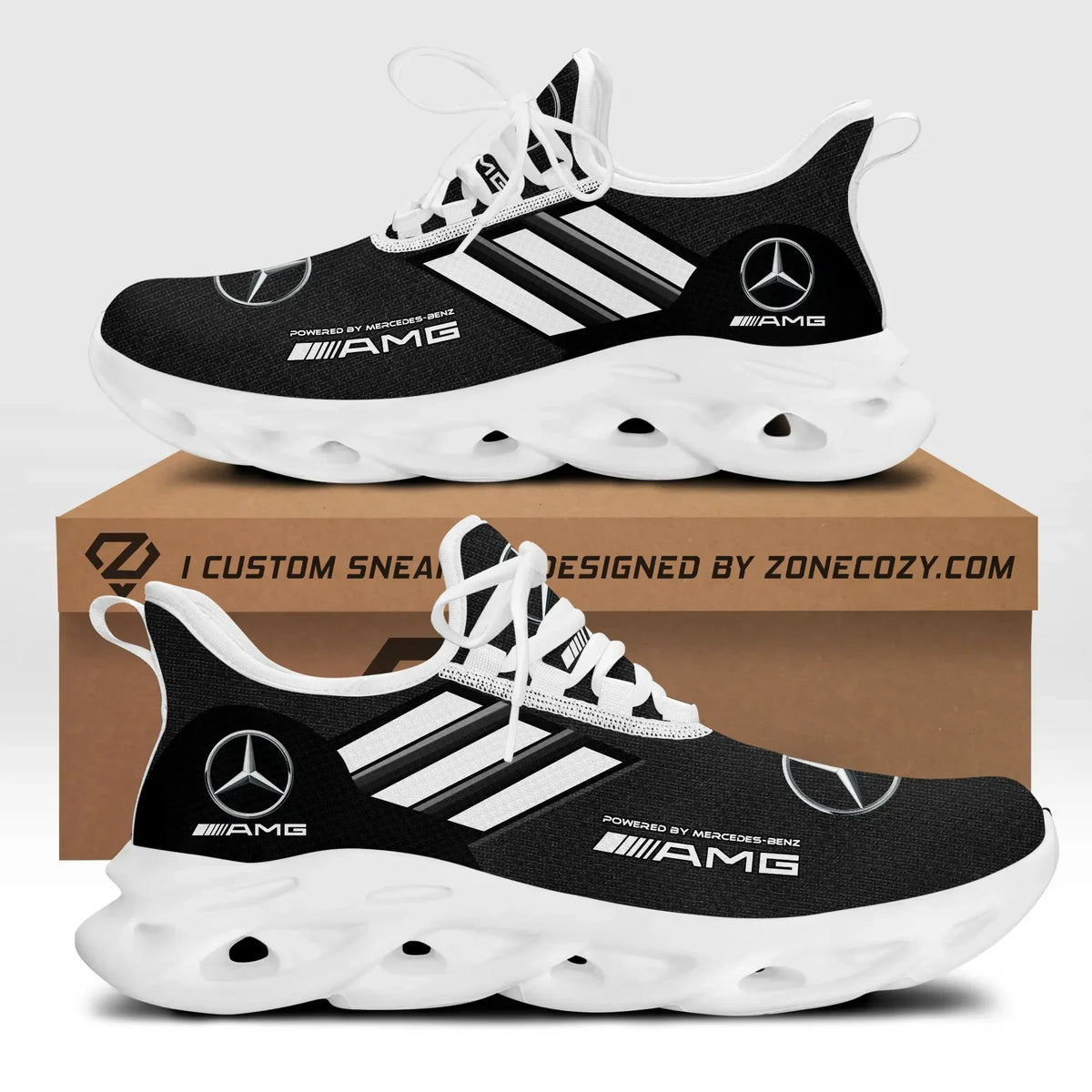 Merc AMG V2 Chunky Custom Sneaker