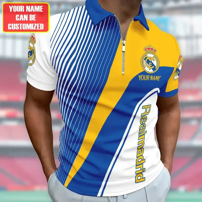 Personalized Real Madrid 3D Full Printing Set , Real Madrid Shirt , Hoodie , Short , Polo ,hawaii V1