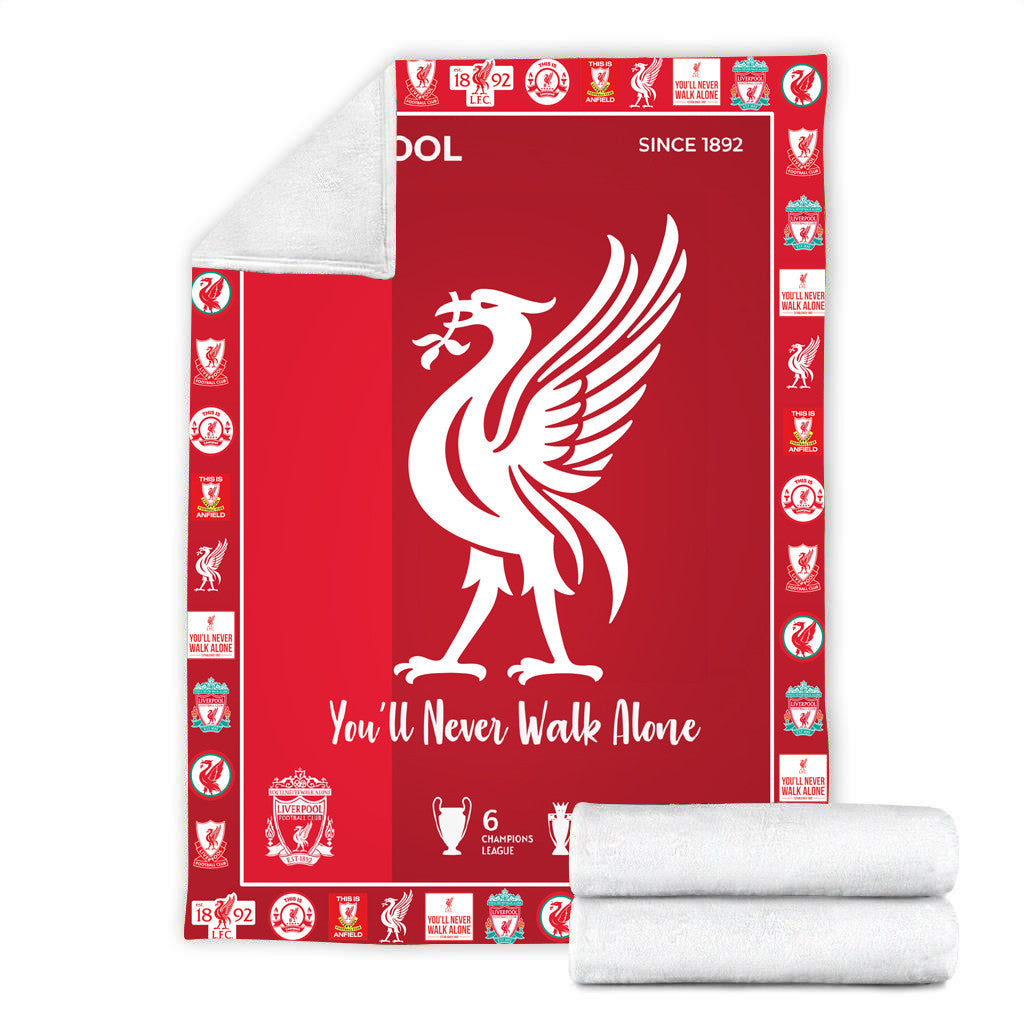 Liverpool 3D Fleece Blanket