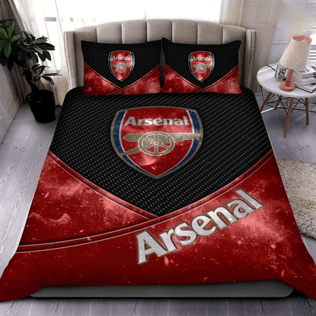 Arsenal Q4 All Over Printed Bedding Set