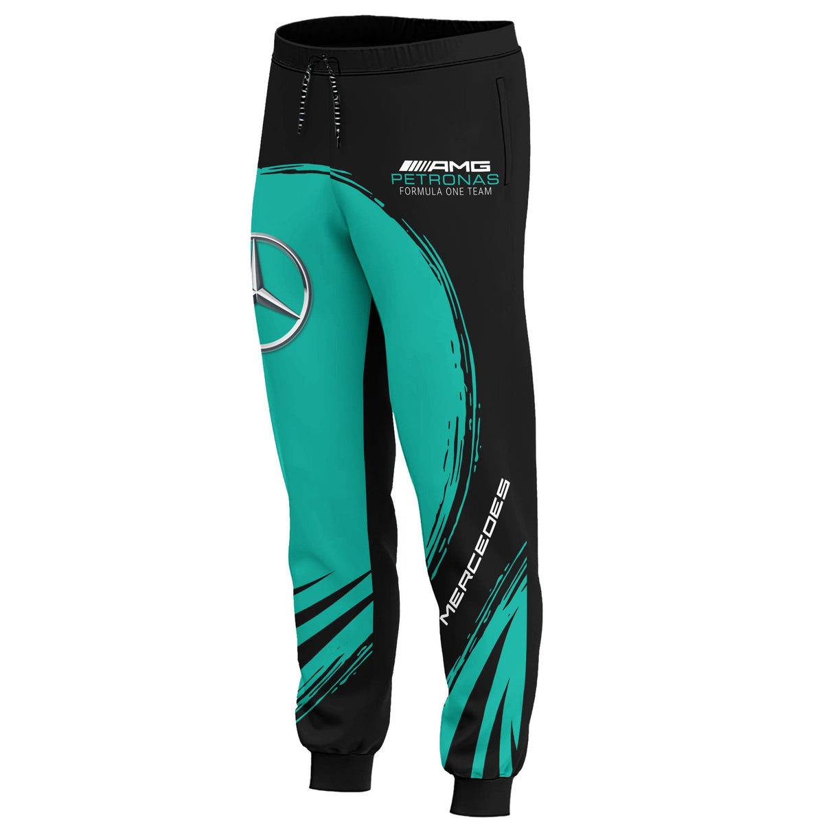 Personalized Merc AMG Petronas Q3 3D All over Printed Hoodie and Sweatpants set