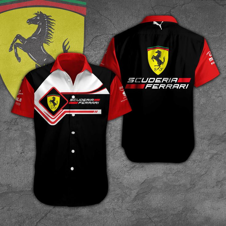 SF 3D Full Printing Set , SF Racing Shirt , Zipper Polo, Hoodie , Short , Polo ,hawaii V8 S060402