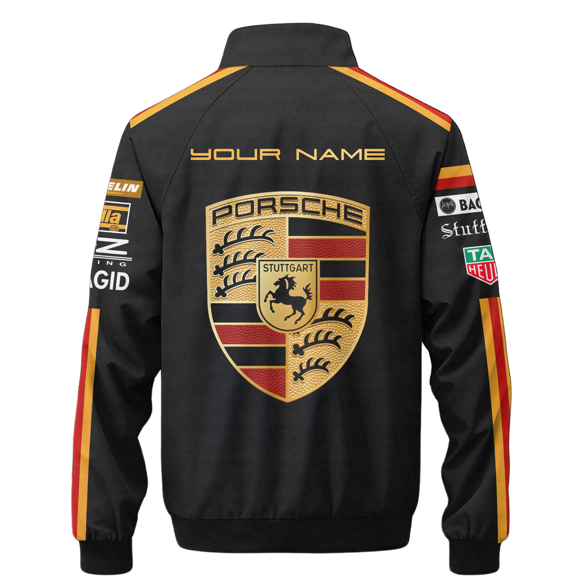Pors Racing Zipper Stand Collar Jacket 3D V3