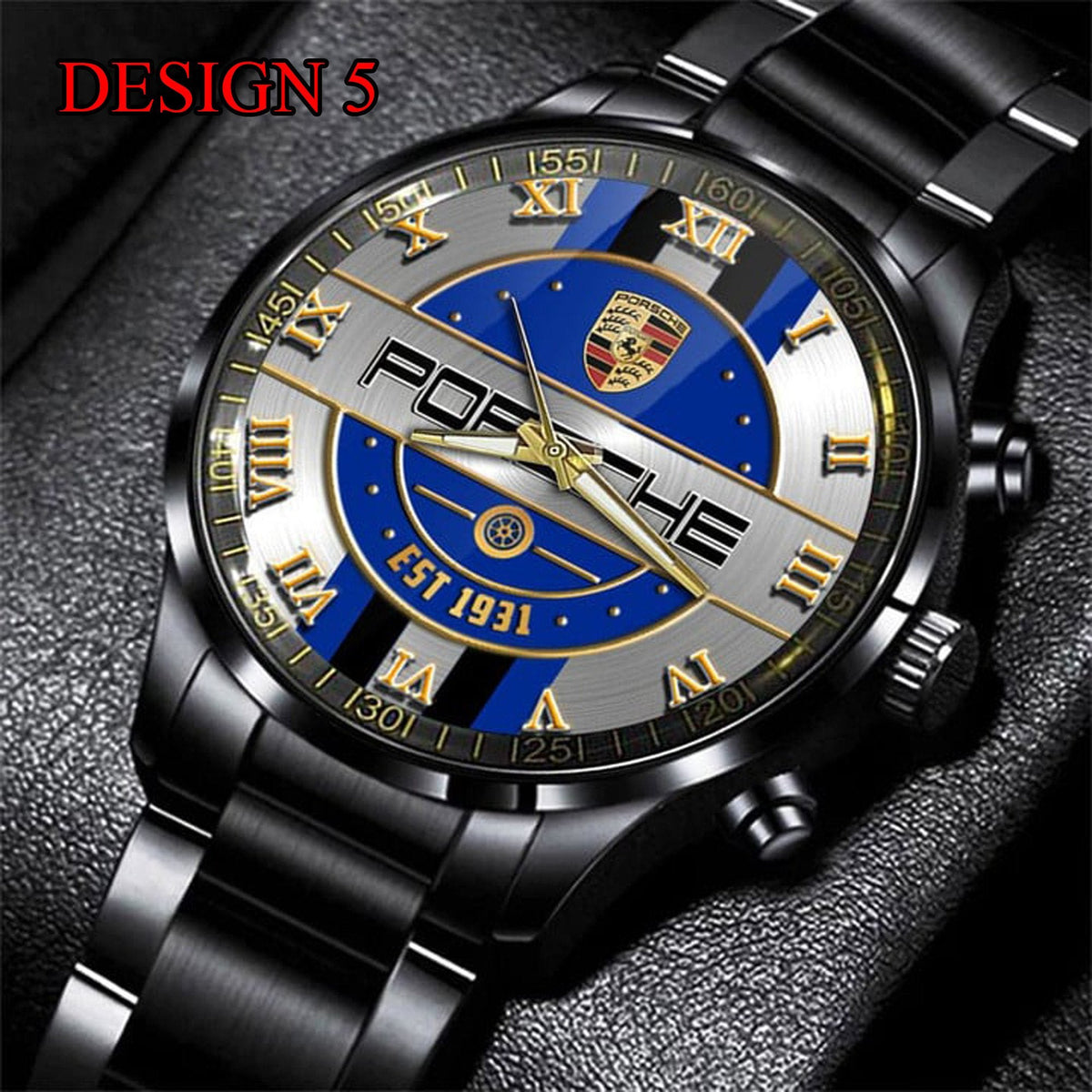 Pors Luxury Stainless Steel Watch V5