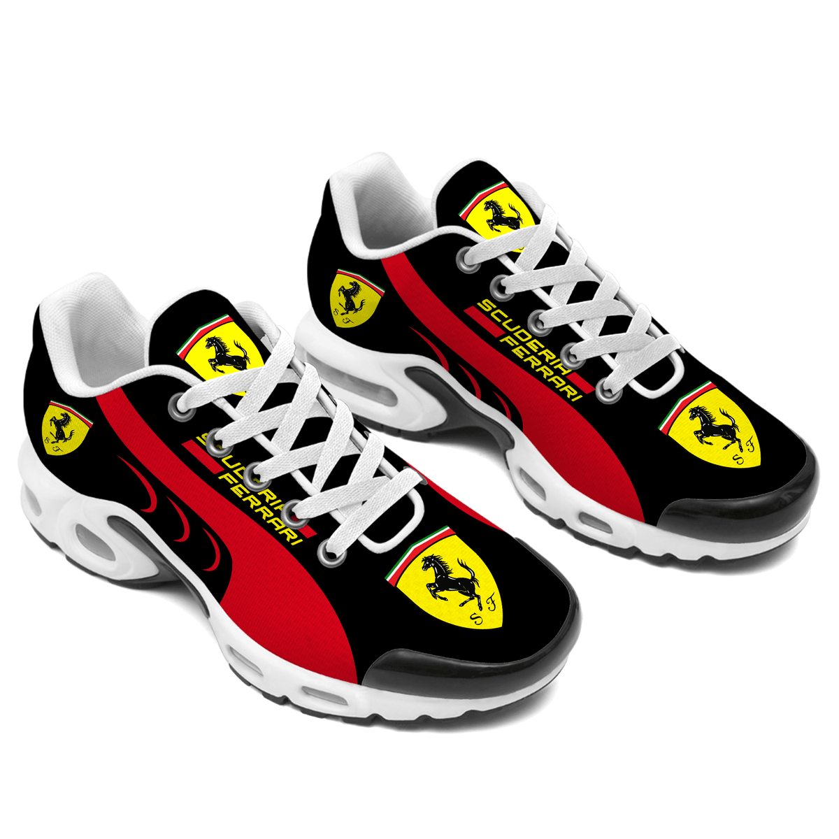 SF Motor Sport Team Air Cushion Red Sneaker