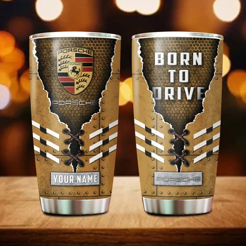 Personalized Pors Stainless Tumbler 20oz 30oz Cup V3