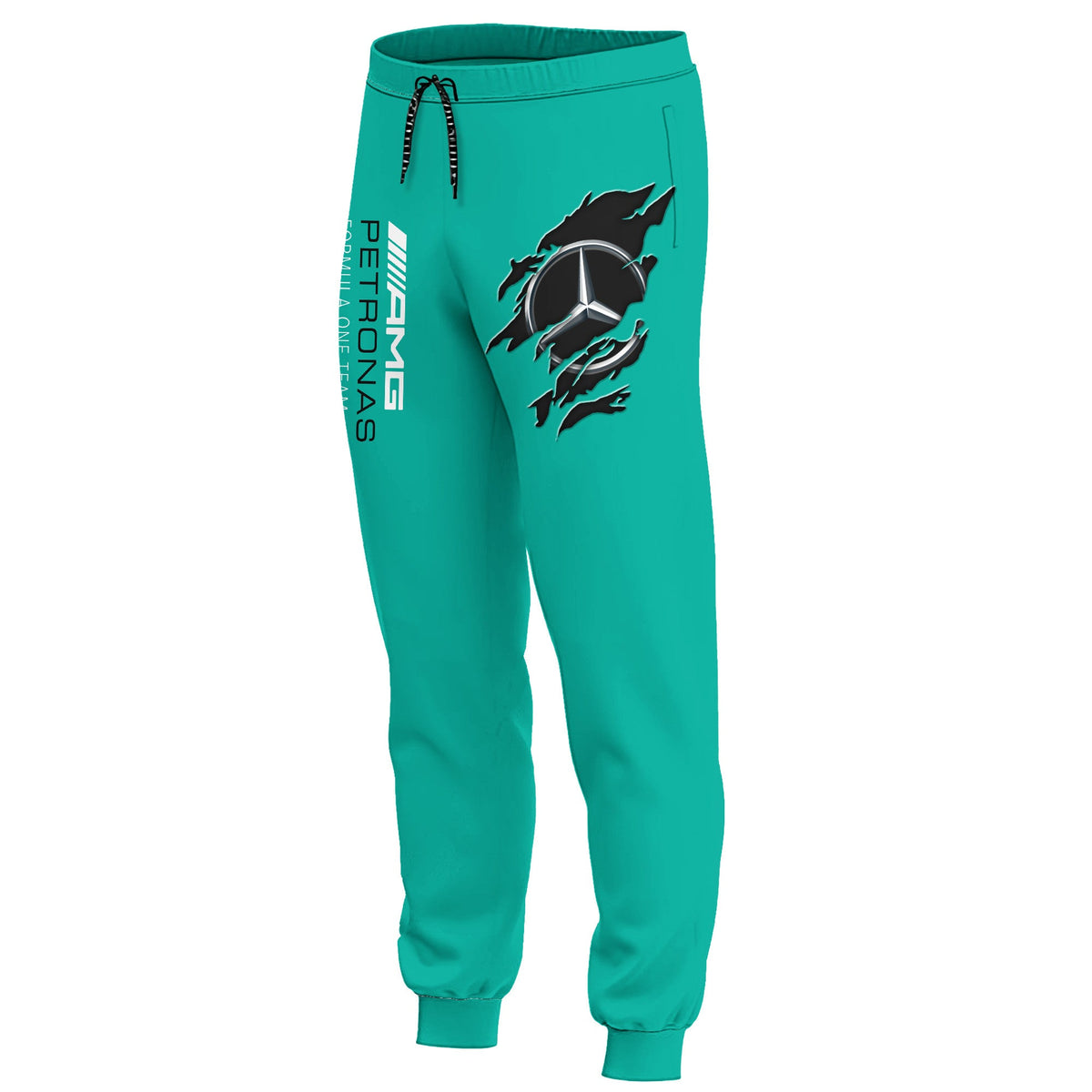 Personalized Merc AMG Petronas Classic 3D All over Printed Hoodie and Sweatpants set