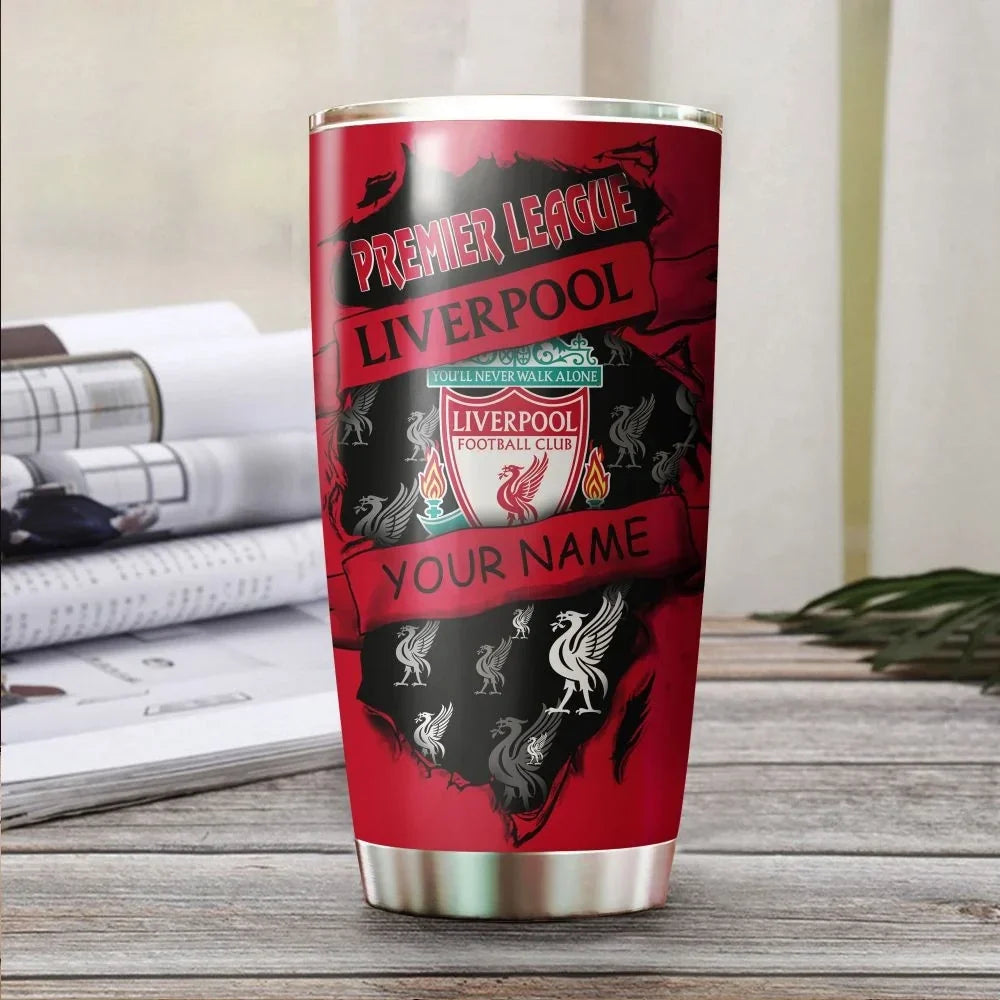 Personalized Liverpool Q4 Stainless Tumbler 20oz 30oz Cup