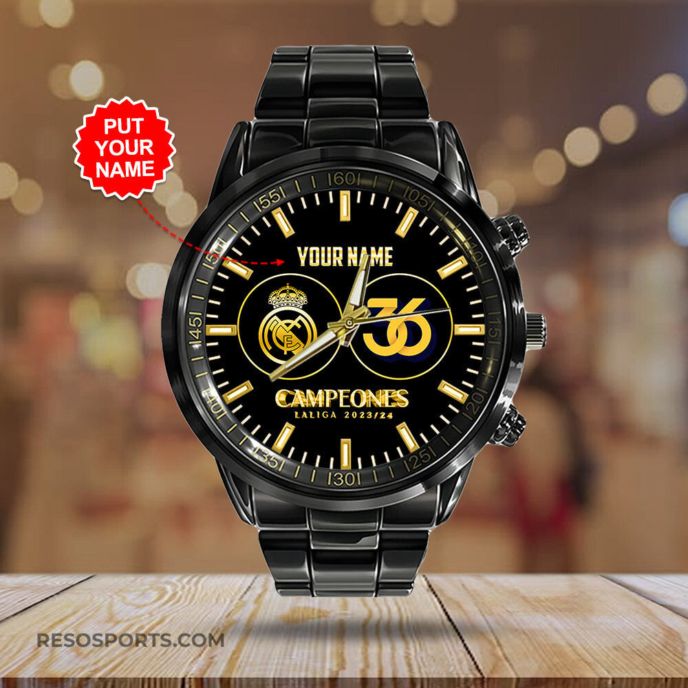 Real Madrid Luxury Stainless Steel Watch V6 S090615