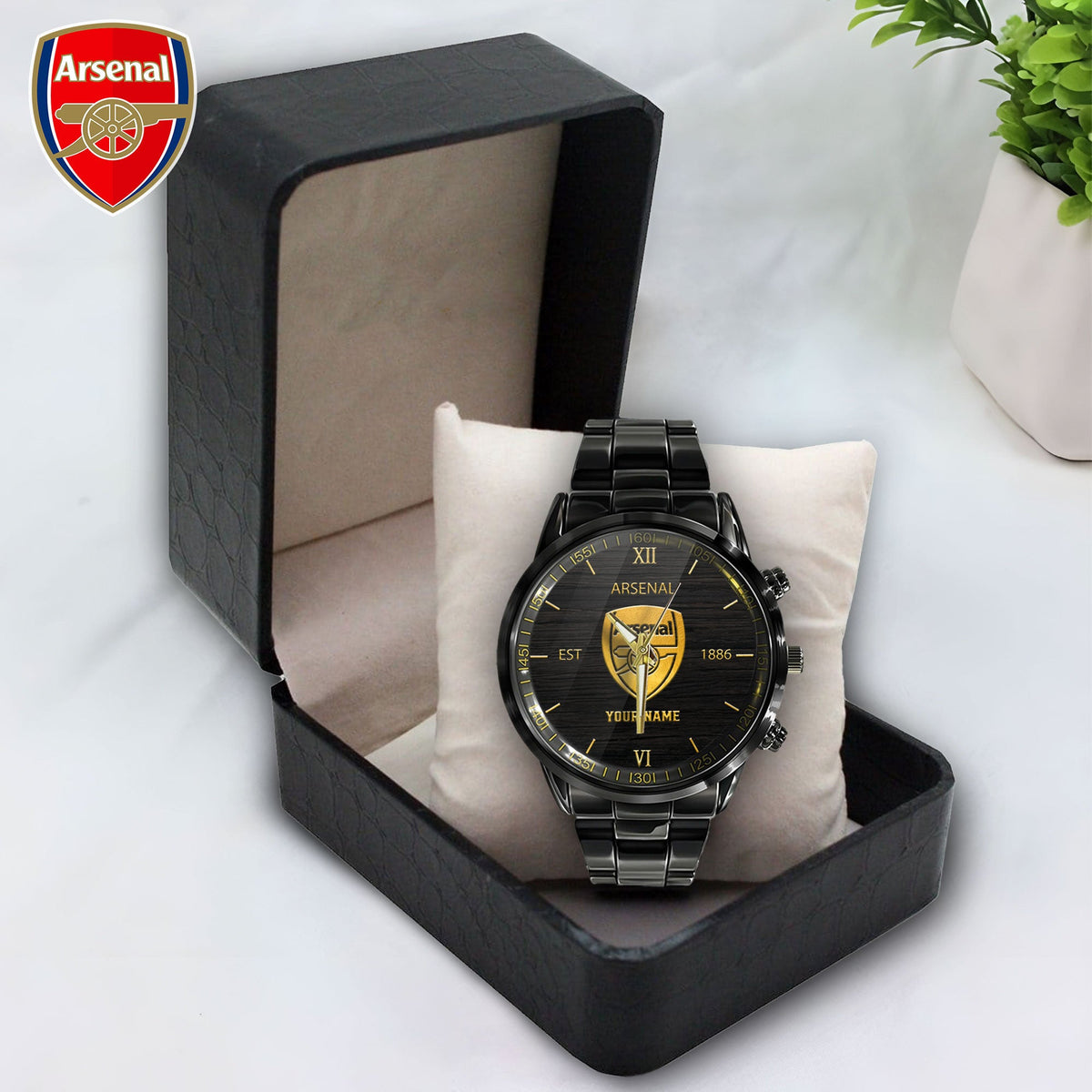 Arsenal Luxury Stainless Steel Watch V3