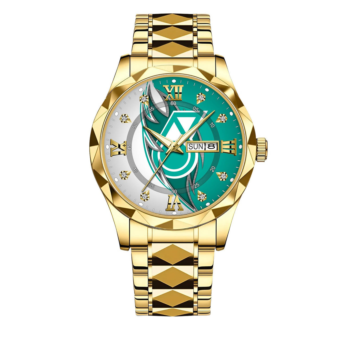 Personalized Merc AMG Petronas Alloy Charley Watch V1