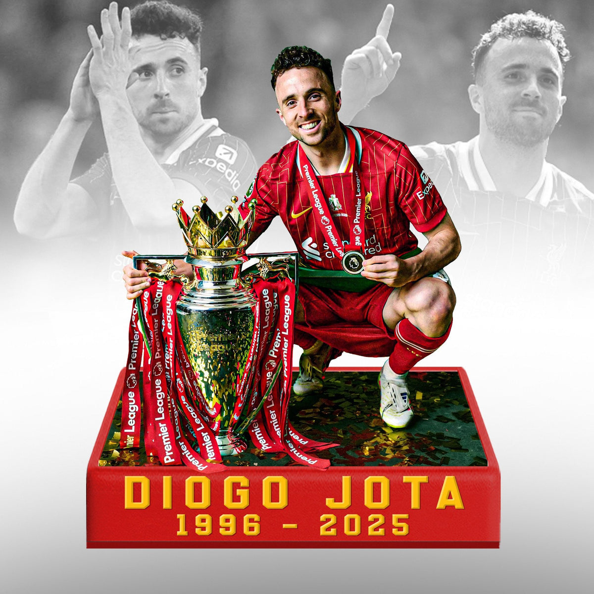 Diogo J - Personalized Liverpool Custom Shaped Acrylic Plaque