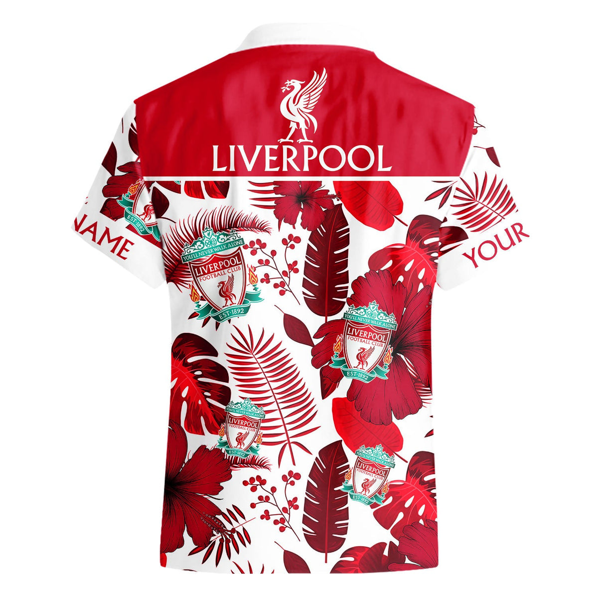 Personalized LVP Tropical Hawaii Shirt Beach Short