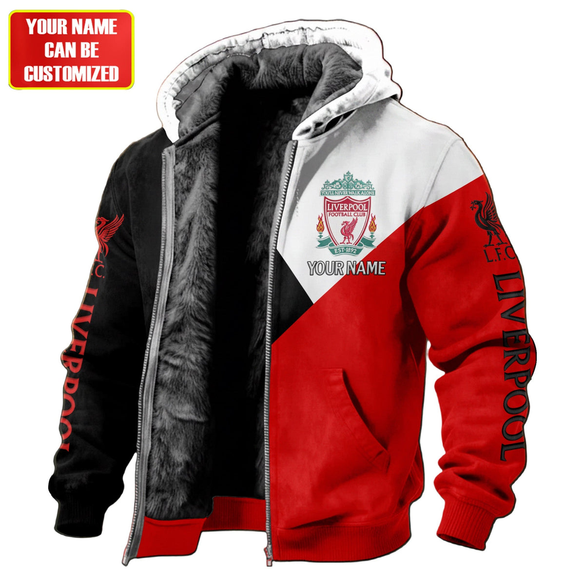 Personalized LVP Warm Fleece inside Jacket