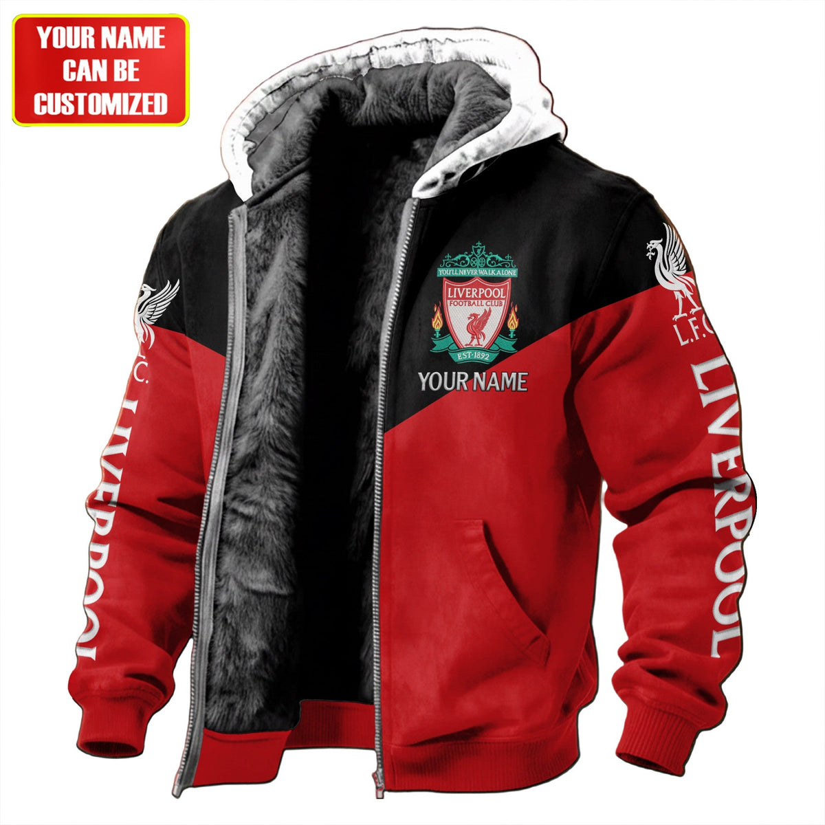 Personalized LVP Fleece inside Jacket V2