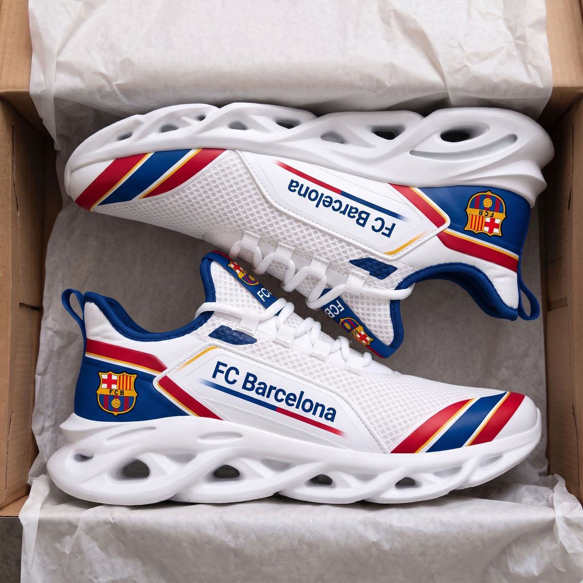 Barca FC Layer Chunky Custom Sneaker