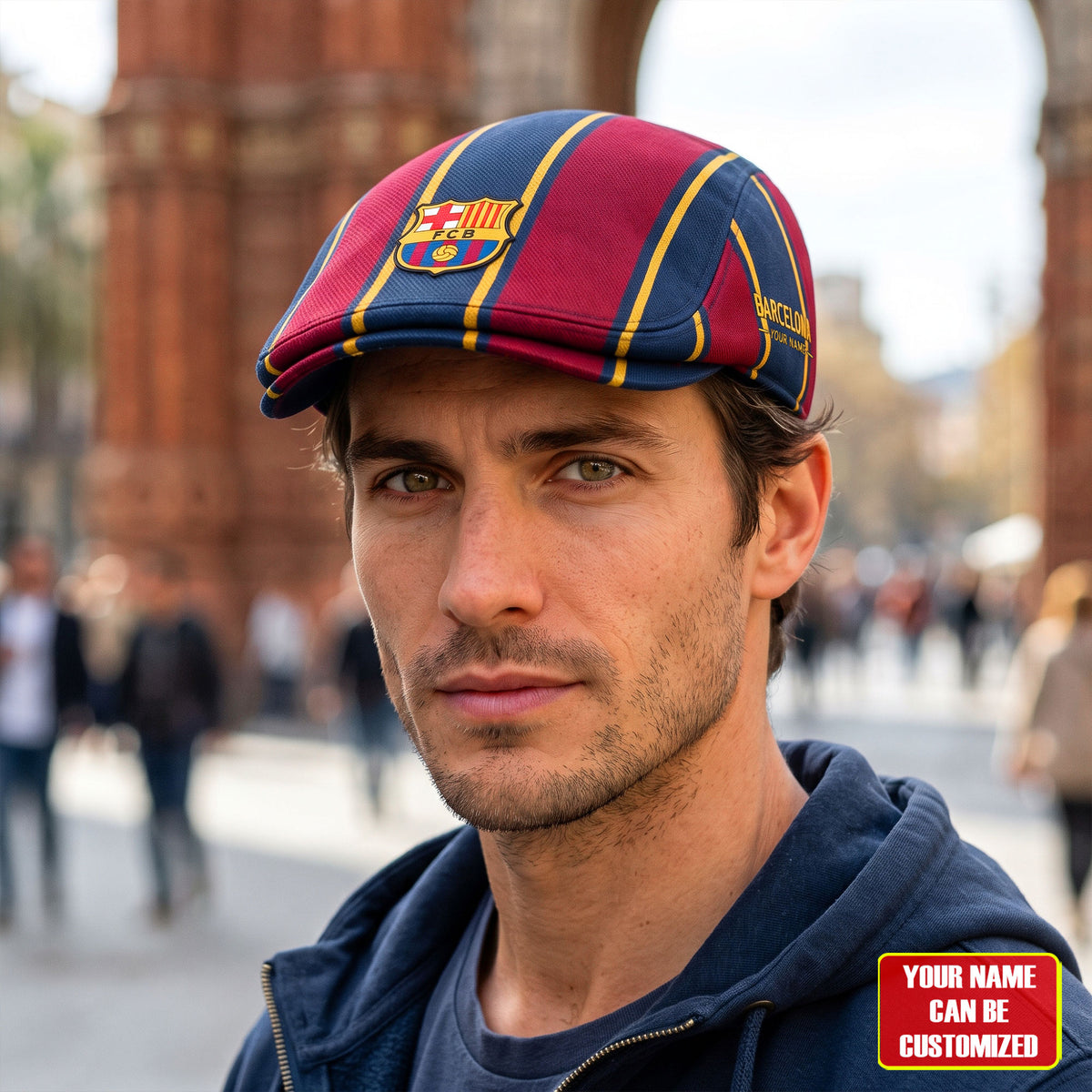 Barca FC Highland Ivy Cap , Flat Cap