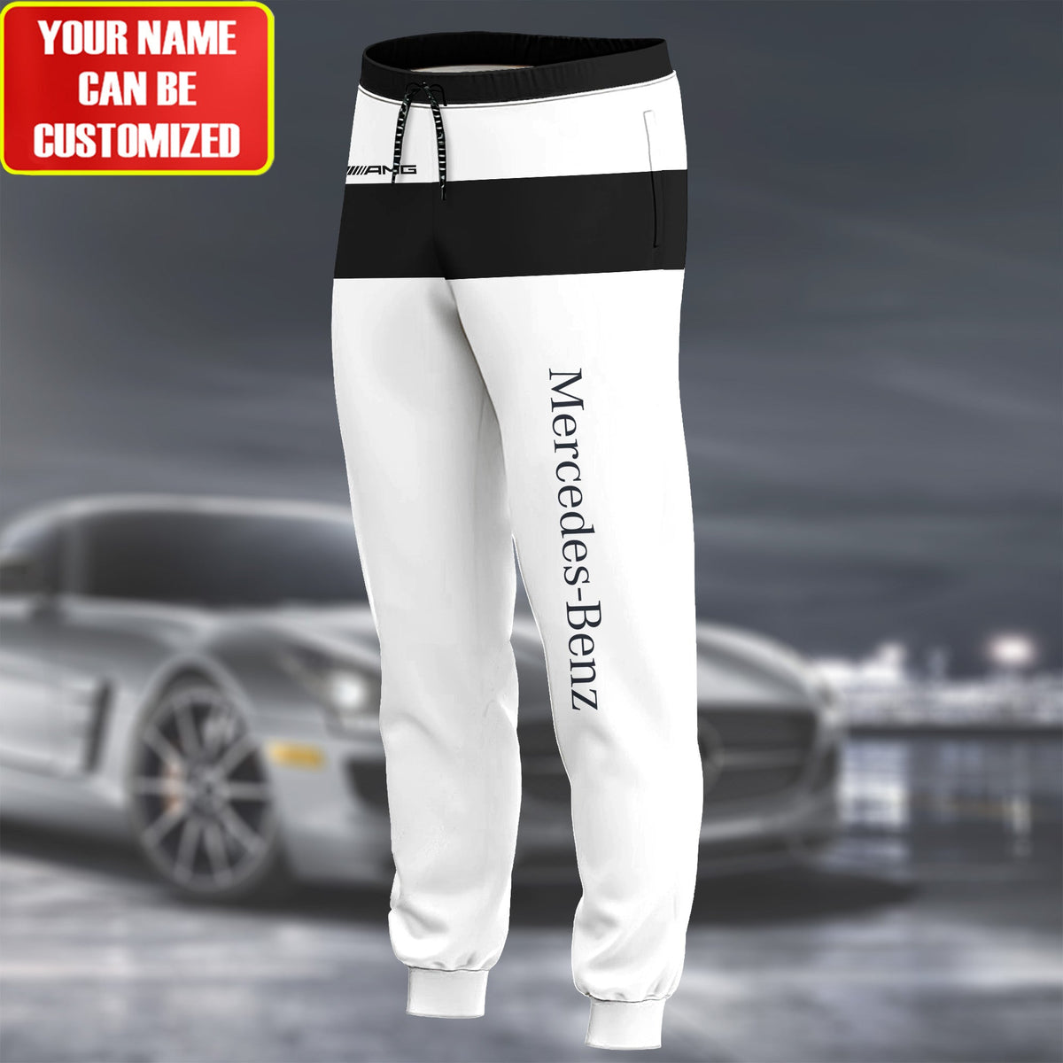 Personalized Merc AMG Sport 3D All over Printed Hoodie and Sweatpants set