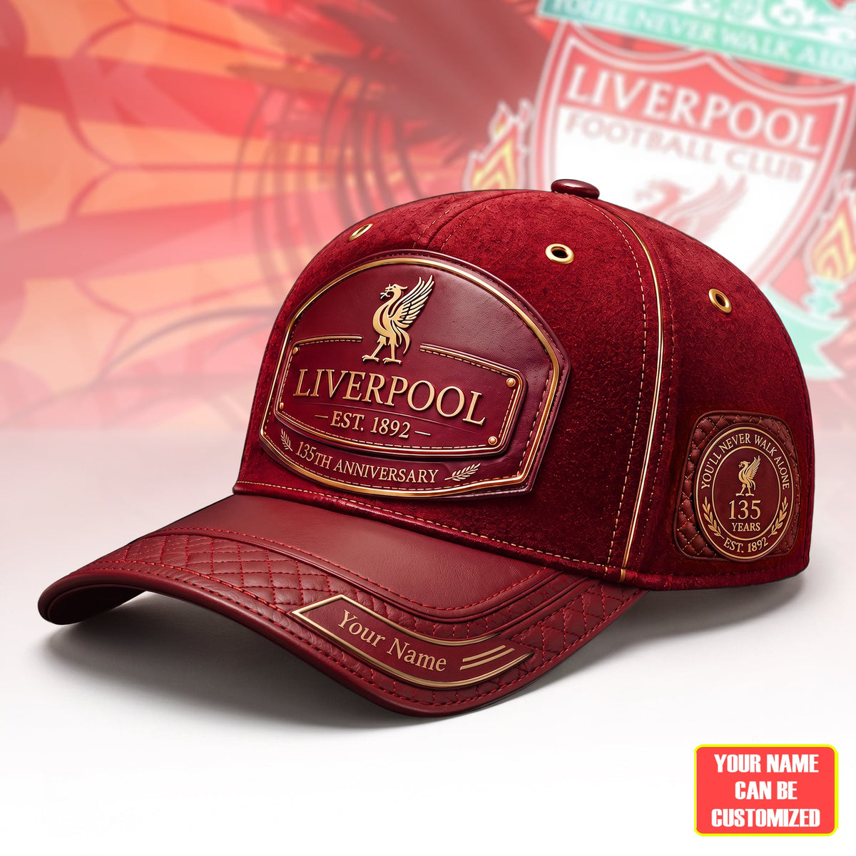 Personalized LVP Leather Vintage 135th Anniversary Classic Cap (1892-2026)