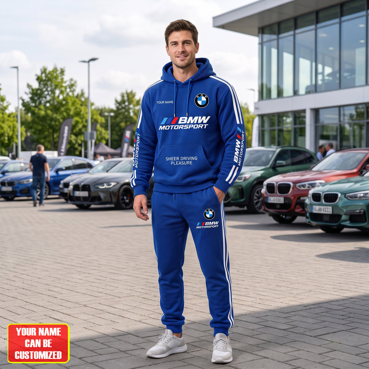 Personalized BW Motorsport New Style 3D All over Printed Hoodie and Sweatpants set