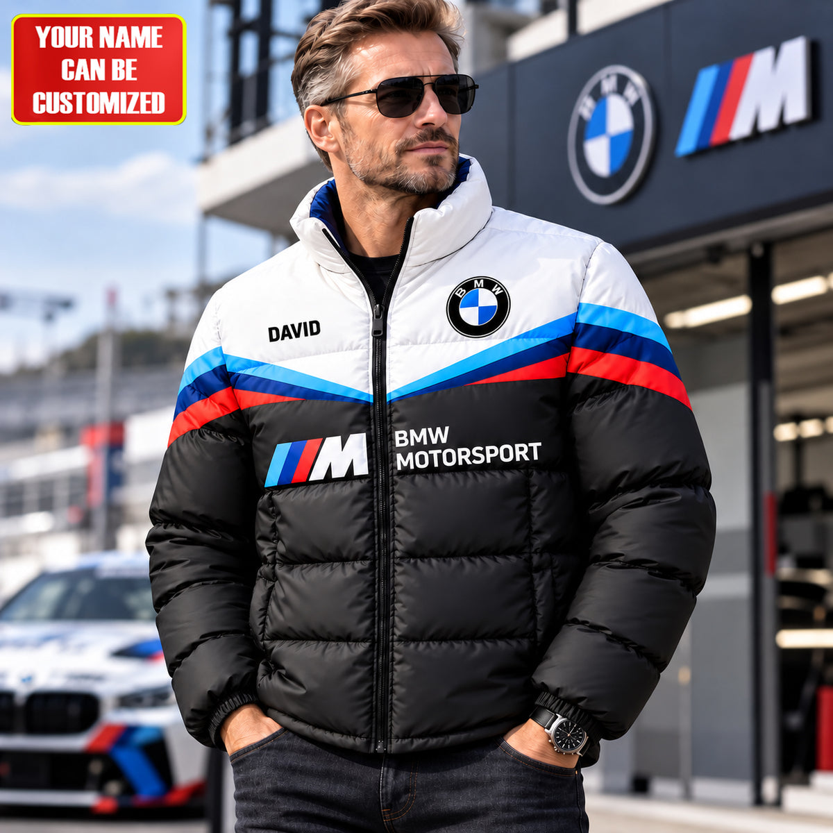 BW Motorsport 2026 Puffer Thermal Stand Collar Jacket