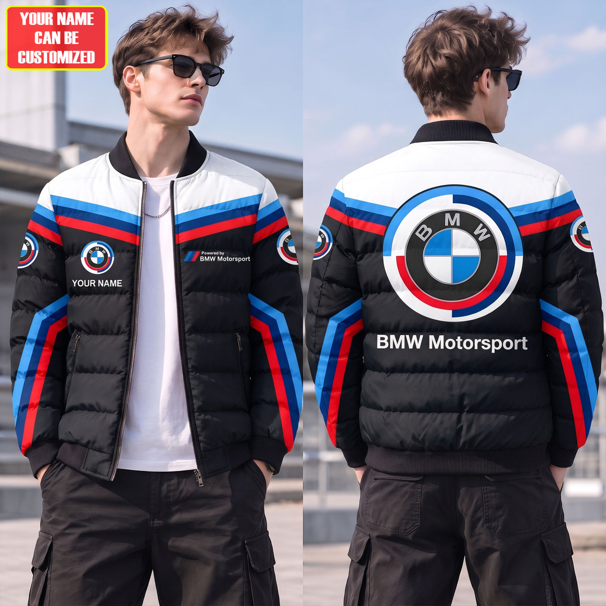 Personalized BW Motorsport 2026 Puffer Jacket 3D