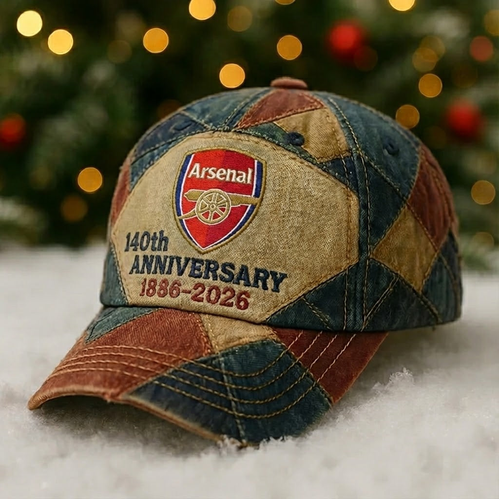 Personalized Arsenal 140th Anniversary Denim Cap