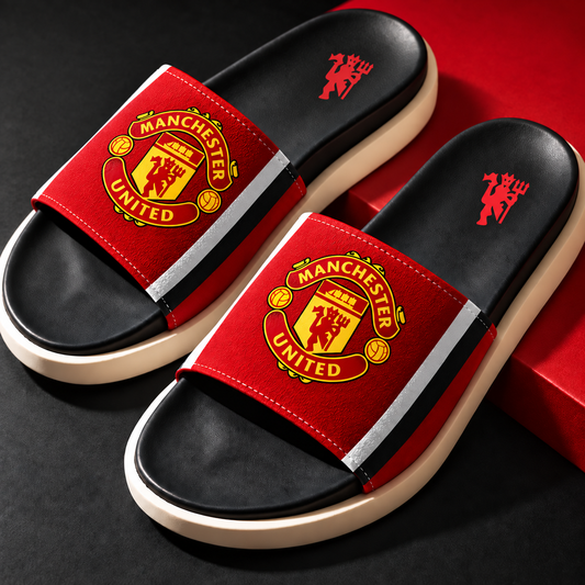 MU FC Sportline Custom Leather Sandals