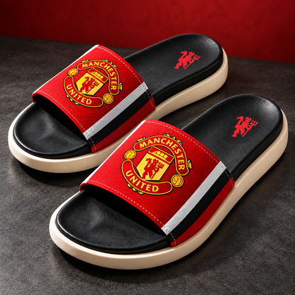 MU FC Sportline Custom Leather Sandals