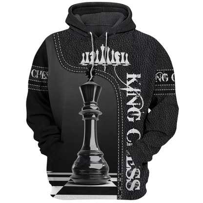 King Chess Shirt, Royal Strategy Board All-Over Print Unisex Tee