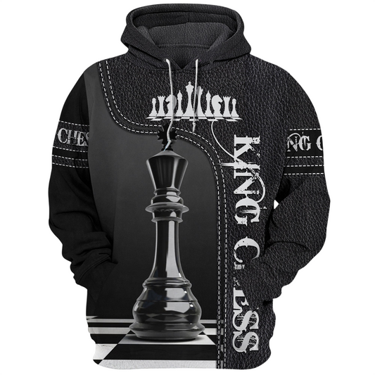 King Chess Shirt, Royal Strategy Board All-Over Print Unisex Tee