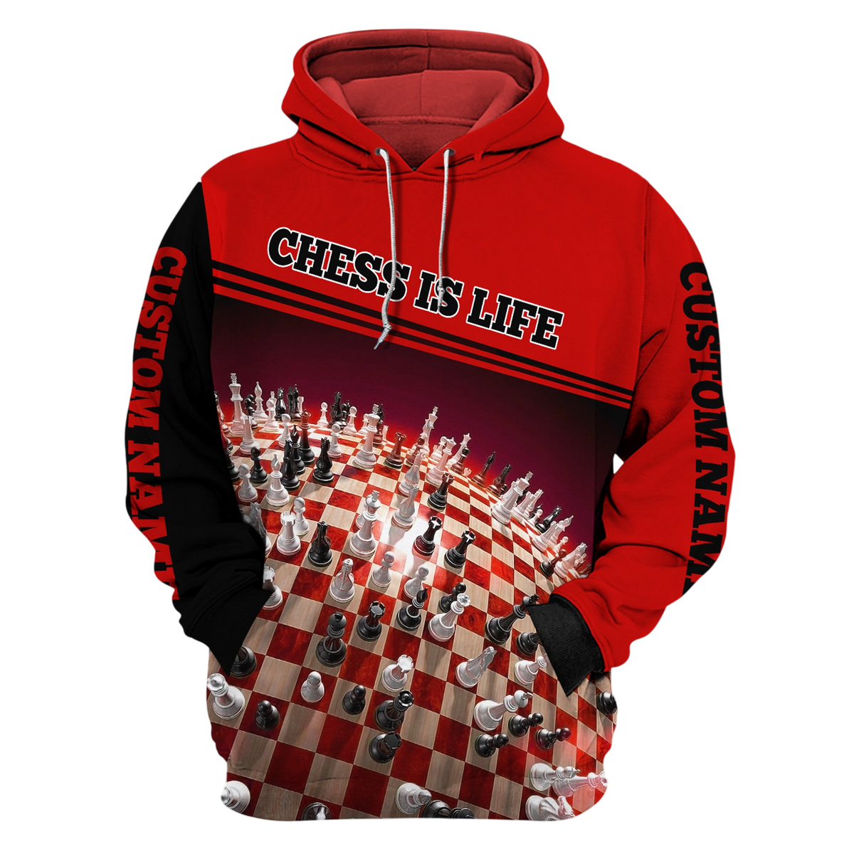 Chess Is Life Shirt, Chess Lover All-Over Print Unisex Tee