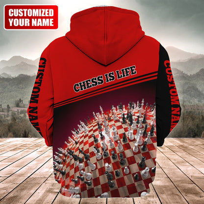 Chess Is Life Shirt, Chess Lover All-Over Print Unisex Tee