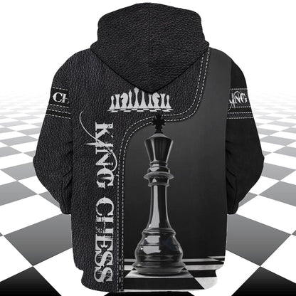 King Chess Shirt, Royal Strategy All-Over Print Unisex Tee