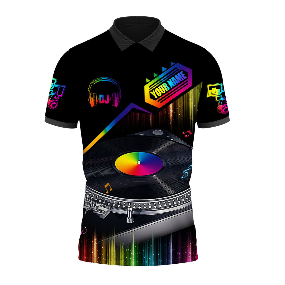 Personalized Name DJ Disc jockey NP3 All Over Printed Unisex Shirt
