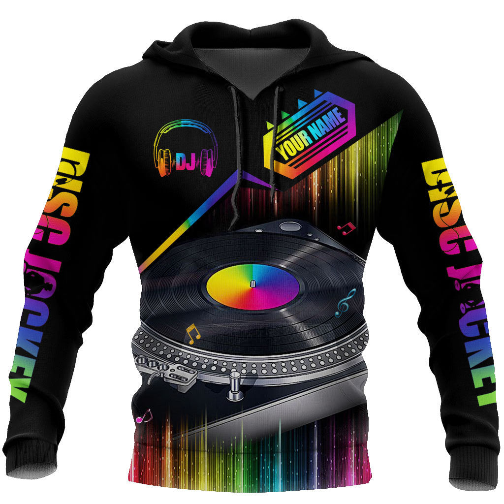 Personalized Name DJ Disc jockey NP3 All Over Printed Unisex Shirt