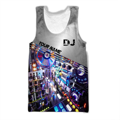 Personalized Name DJ Disc Jockey 50 All Over Printed Unisex Shirt