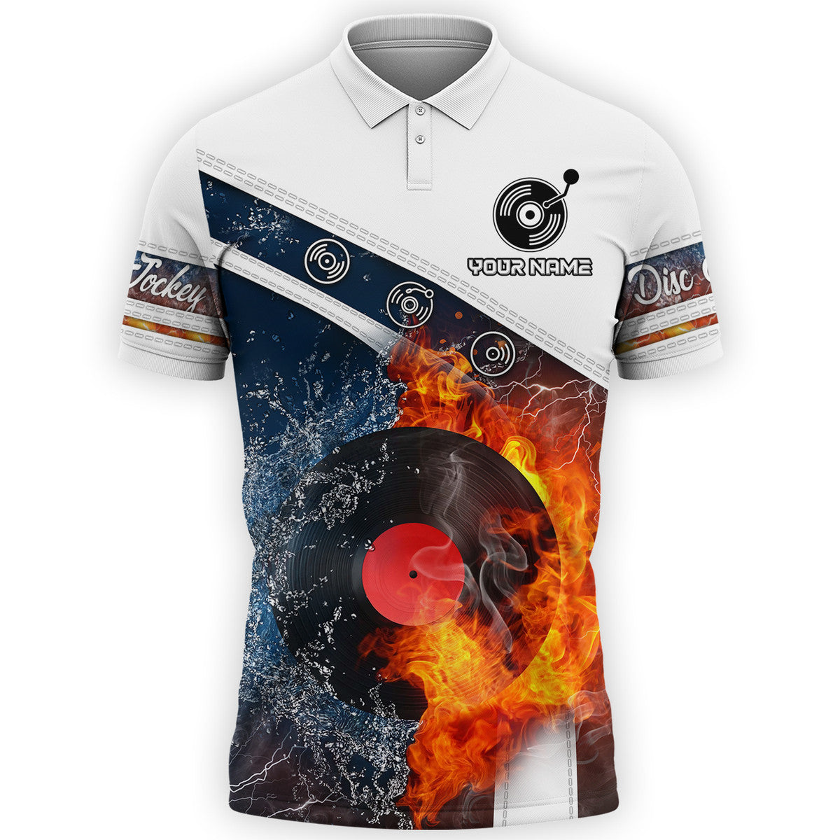 Personalized Name DJ Disc Jockey Q19 All Over Printed Unisex Shirt