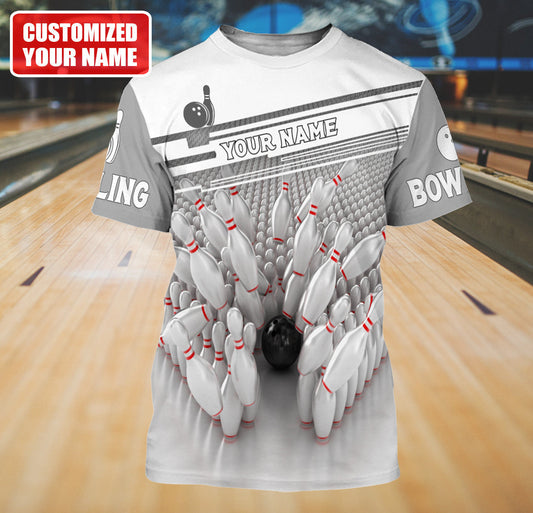 Personalized Name Bowling Q17 All Over Printed Unisex Shirt
