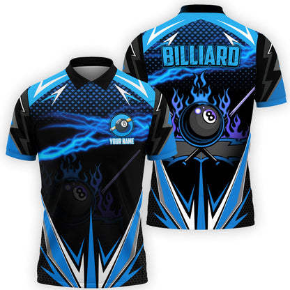Personalized Name Billiard Q7 All Over Printed Unisex Shirt Q220705
