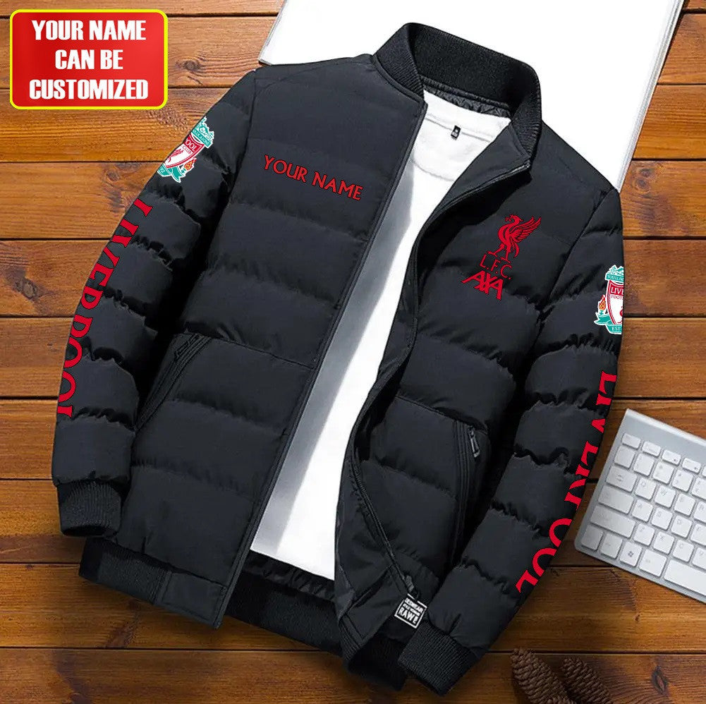 Personalized Liverpool Puffer Jacket V2 S250111