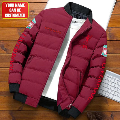 Personalized Liverpool Puffer Jacket V2 S250111