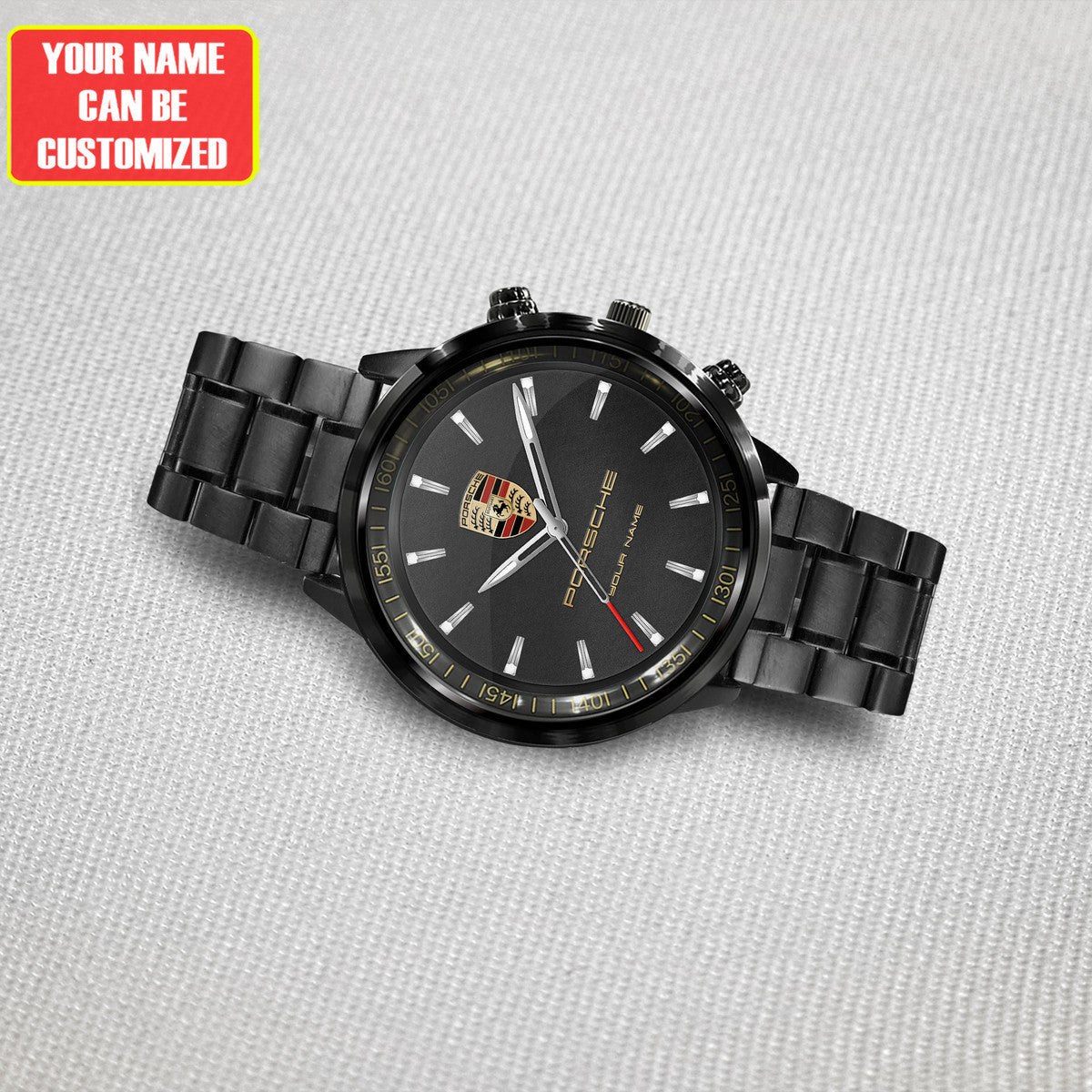 Personalized Pors Boss Stainless Steel Watch P260303