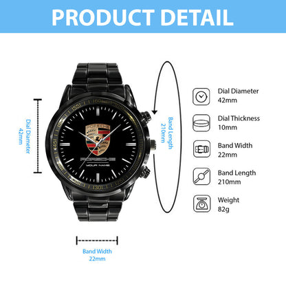 Personalized Pors The Classic Stainless Steel Watch P2603034