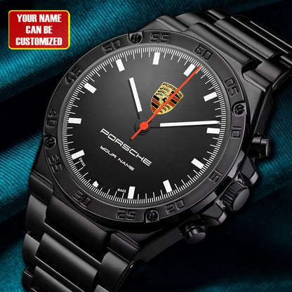 Personalized Pors Dial Steel Watch P020805