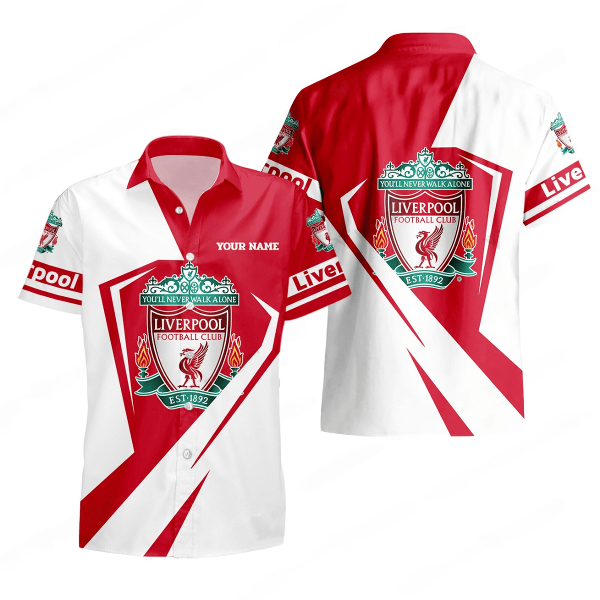 Personalized Liverpool FC 3D Full Printing Set , Liverpool FC Shirt ,Liverpool FC Shirt , Hoodie , Short ,Polo ,hawaii , ... Q230916