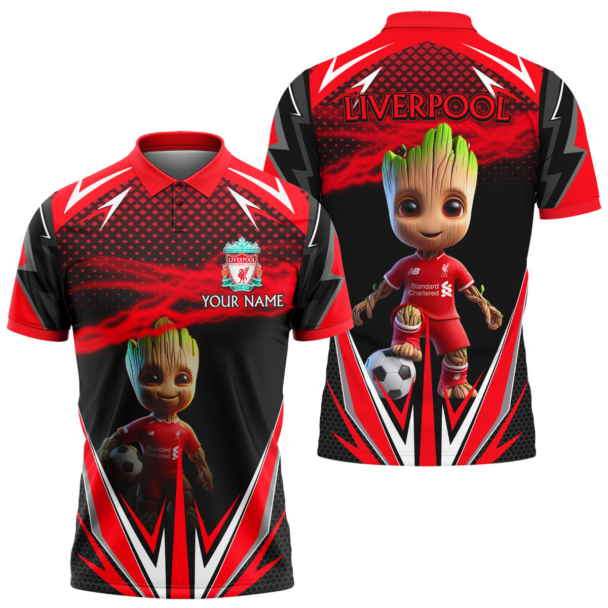Personalized Gr Liverpool 3D Full Printing Set , Liverpool Shirt , Hoodie , Short , Polo ,hawaii Q190801